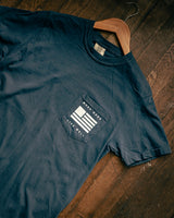 Graphic Pocket Tee | Work Hard Live Well | Midnight | Manready Mercantile