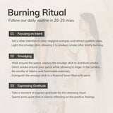 Hand Rolled Incense Sticks | White Sage | Cedar and Myrrh