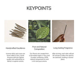 Hand Rolled Incense Sticks | White Sage | Cedar and Myrrh