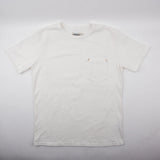 13 oz Pocket Tee | White | Freenote Cloth