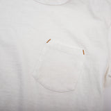 13 oz Pocket Tee | White | Freenote Cloth