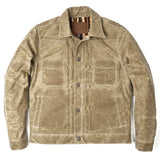 Riders Jacket | Tobacco Brown Interior | Freenote Cloth