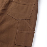 Bison Double Knee Overall | Tobacco | Seager Co.