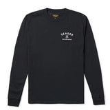 Branded L/S Tee | Black | Seager Co.