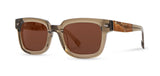 Buxton Acetate Sunglasses | Sage | Brown Polarized | Shwood