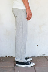 Deck Pant | Navy Stripe | Freenote Cloth