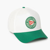 Hero Logo Contrast Hat | Green & Red | Breezy Golf