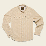 H Bar B Tech Longsleeve | Supernova Stripe : Leche | Howler Bros