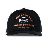 S Bar PC Hat | Black | Sendero Provisions Co.