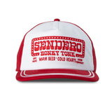 Sendero Honky Tonk Hat | White & Red | Sendero Provisions Co.