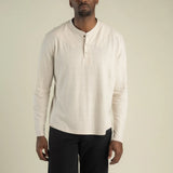 Tex Western L/S Henley | White | Sendero Provisions Co