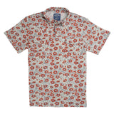 Cantina Pique Polo | Desert Floral - Rosado | Sendero Provisions Co