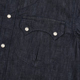 Sinclair Shirt | 6 oz Blue Denim | Freenote Cloth