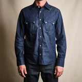 Sinclair Shirt | 6 oz Blue Denim | Freenote Cloth