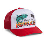 Tarpon Grid Foam Dome | Red / White | Howler Bros