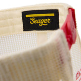 Keep It Country All Mesh Trucker Snapback | Cream + Red | Seager Co.