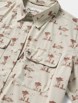 Cast & Blast Perforated Short Sleeve Shirt | Opening Day | Duck Camp