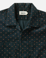 The Conrad Shirt | Navy Pigeon Foulard Pincord | Taylor Stitch