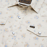 H Bar B Snapshirt | Bouquets : Beige | Howler Bros
