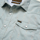 H Bar B Tech Longsleeve | Supernova Stripe : Ash Blue | Howler Bros