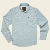H Bar B Tech Longsleeve | Supernova Stripe : Ash Blue | Howler Bros