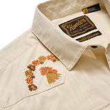 Crosscut Deluxe Shortsleeve Shirt | Fowl Play : Off White Dobby  | Howler Bros