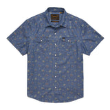 H Bar B Snapshirt | Bouquets : Washed Indigo | Howler Bros