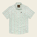 H Bar B Snapshirt | Hibiscus Ribbons : Mint | Howler Bros