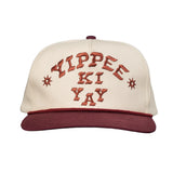 Yippee Ki Yay Hat | White | Sendero Provisions Co.