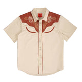 The Cody Western S/S Shirt | Oat | Sendero Provisions Co