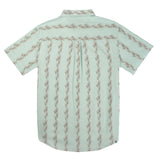 City Slicker Button Up Short Sleeve | Ocotillo Stripe Faded Teal | Sendero Provisions Co