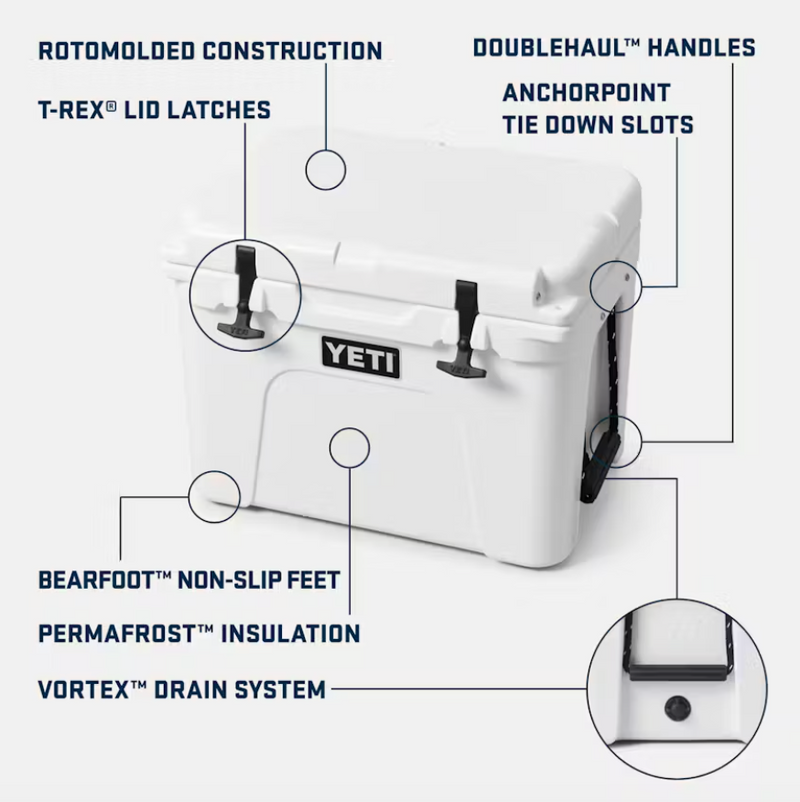 Tundra 35 Hard Cooler | Charcoal | YETI