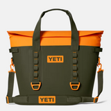 Hopper M30 Tote Soft Cooler | Olive/King Crab Orange | YETI