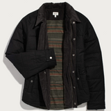 Holman Quilted Jacket | Black Canvas | Bridge & Burn