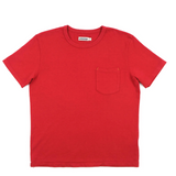 13 oz Pocket Tee | Vintage Red | Freenote Cloth