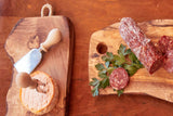 Italian Olivewood Charcuterie Board | Rope Handle | Verve Culture