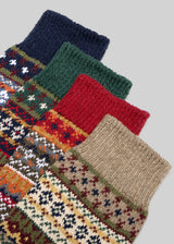 Socks | Cotton Fair Isle | American Trench