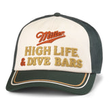 Miller High Life Radler | Dark Green + Ivory | American Needle