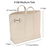 Natural Canvas Tote Bag | Steele Canvas Basket