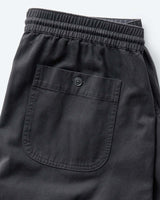 The Apres Short | Organic Faded Black Foundation Twill | Taylor Stitch