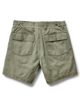 The Surplus Short | Field Olive Reverse Sateen | Taylor Stitch