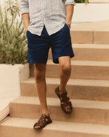 The Apres Short | Rinsed Indigo Pincord | Taylor Stitch