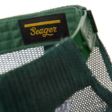 Seager Man Trucker Snapback | Green | Seager Co.