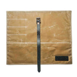 Compact Knife Roll | Field Tan Waxed Canvas | Hardmill