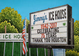 Art Print 5" x 7" | Streets of Houston | Jim Koehn Artwork