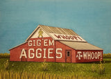 Framed Art Print 5" x 7" | Roadtrippin' Texas |  Jim Koehn Artwork