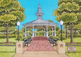 Art Print 5" x 7" | Streets of Houston | Jim Koehn Artwork