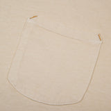 9 oz Pocket Tee | Cream | Freenote Cloth