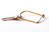 Wilson Keyring | Brass | Craighill - Manready Mercantile